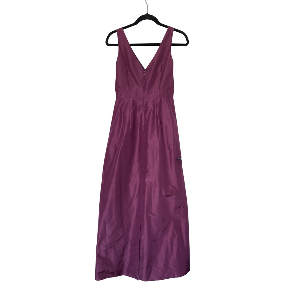 J. Crew Collection Purple Silk bridesmaids formal dress size 0